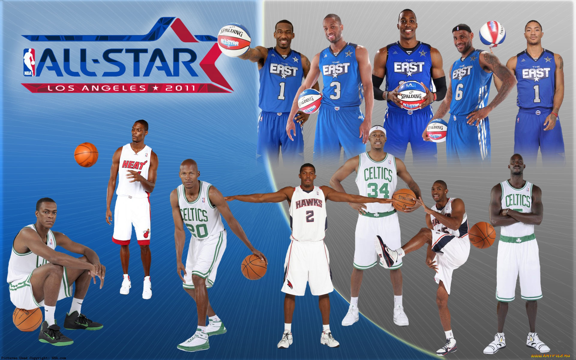 nba, all, star, 2010, , , , , , 
